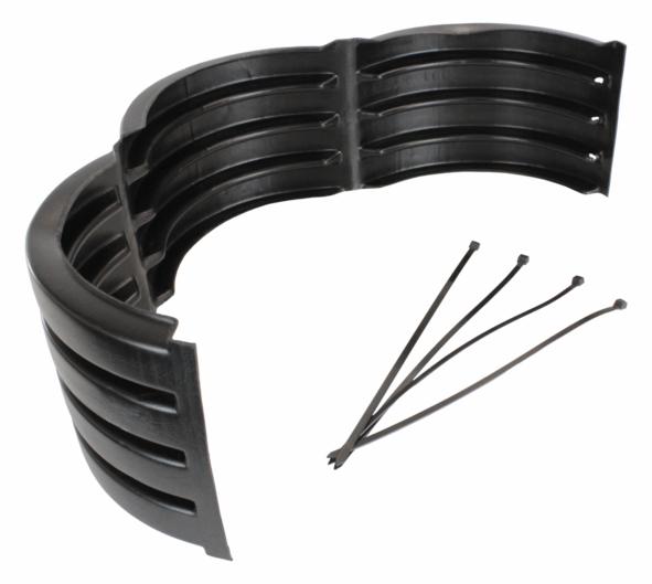 18 SPLIT COUPLER FOR DUAL WALL