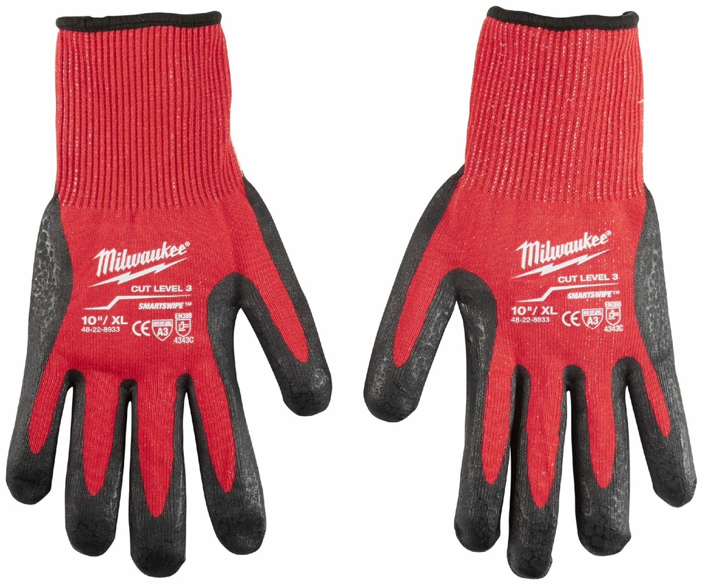 (6) CUT 3 NITRILE GLOVES - XL