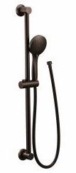 Eco-Performance 5-Function Hand Shower with Slide Bar