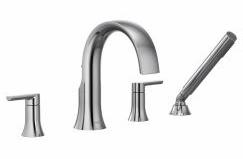 Doux Roman Tub Faucet Trim with Hand Shower