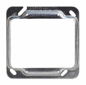 2DEV 4"SQ COVER 1/2"RAISED MUD RING