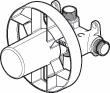 1/2'' Thermostatic Valve with ABS Protector Cover