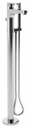 Kontour 2-Piece Floor Mount Tub Filler with Hand Shower