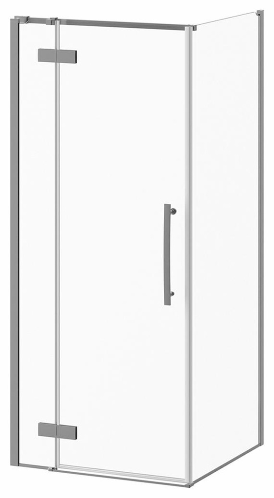 Kamo 36" x 77" Pivoting Shower Door for Corner Installation
