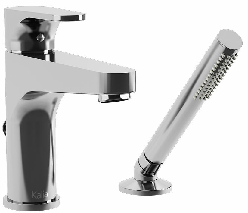 Kontour 2-Piece Roman Tub Faucet with Hand Shower