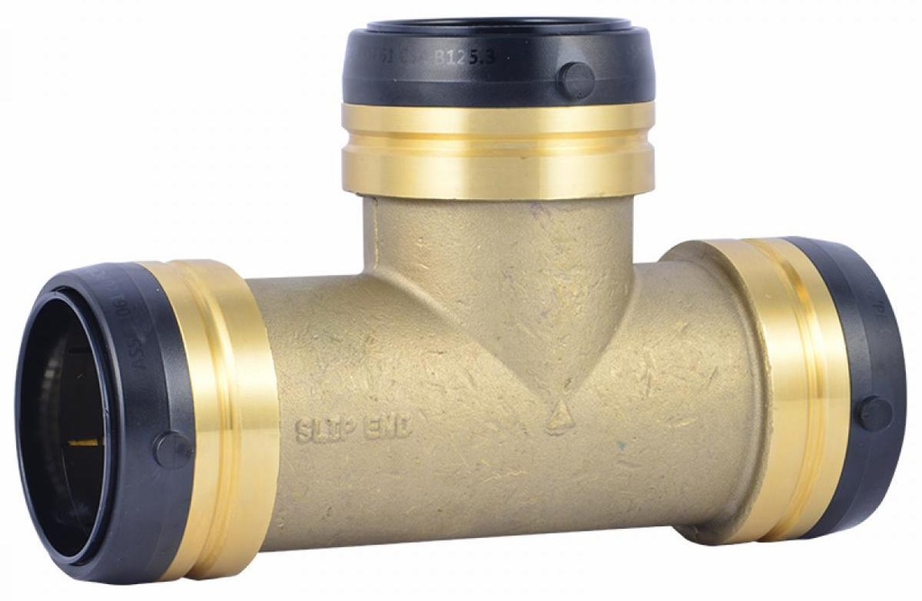 2" x 2" Slip Tee Lead Free