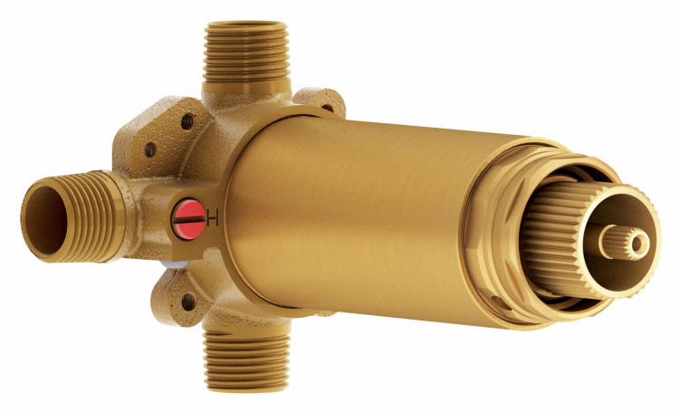 2-Way Aquatonik 1/2" Thermostatic Coaxial Valve