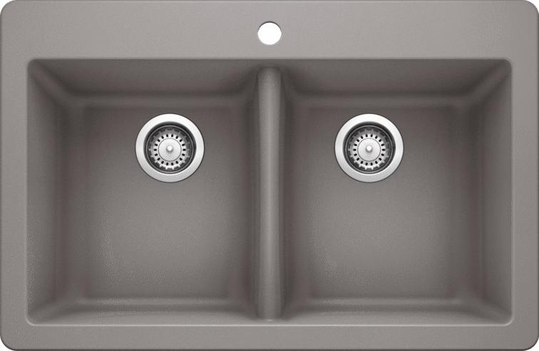 Horizon 2 Bowl Drop-In Silgranit Sink