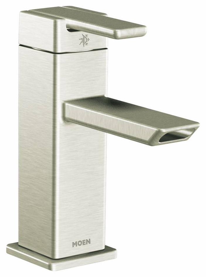 90 Degree Single Hole Bathroom Faucet