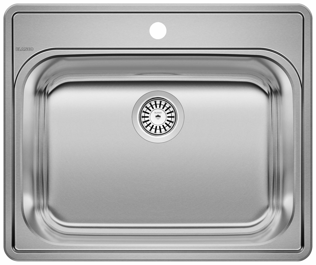Essential Deep Bowl 1-Hole Utility/Laundry Sink