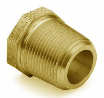 N/L BR THRD BUSHING - 2" AWWA x 1" AWWA
