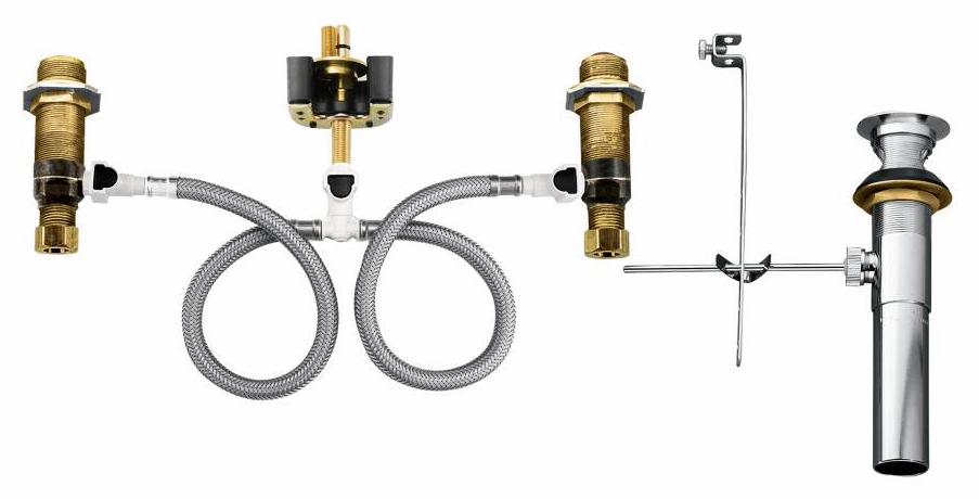 Rough-In Valve for Widespread Bathroom Faucet (IPS)