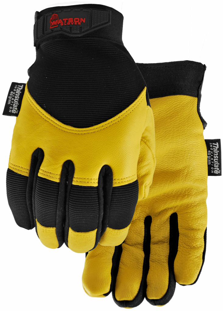 Flextime Winter Water Resistant Leather Glove Large