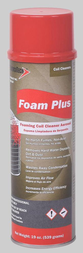 Coil Cleaner, Foam-Plus 19oz