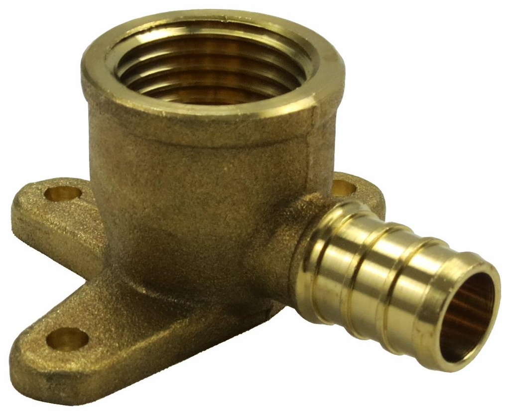 3/4" Brass Pex x FIP Drop Ear Elbow NL
