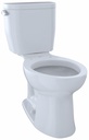 Entrada Elongated 1.28 GPF 2-Piece Toilet (Less Seat)