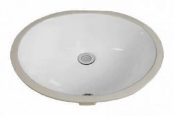 20" x 17" Undermount Bathroom Sink
