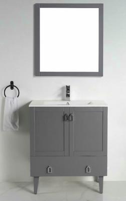 Deco 30" x 18" Vanity (Cabinet Only)