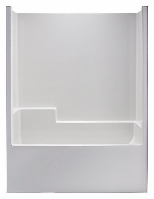 Bathcove 60" x 34" RH Drain Tub & Shower