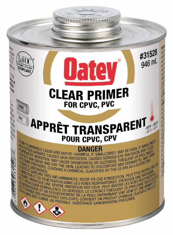 946ml PVC/CPVC Primer Clear