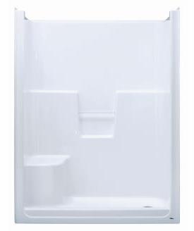 Barrett 60" x 36" RH Drain Shower Stall with LH Seat