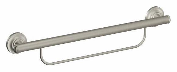 Home Care 24" Grab Bar with Towel Bar
