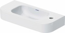 Happy D.2 Handrinse Washbasin Single Hole on Right