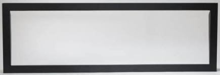 34" Black Semi-Flush Mount Surround (Required for semi-flush mount installation)