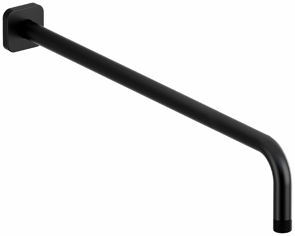 20" Wall Mount Shower Arm With Square Escutcheon