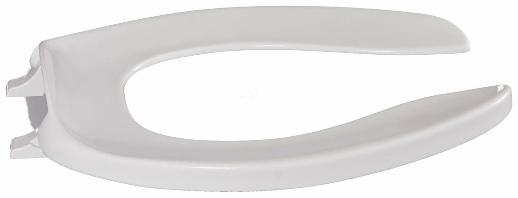 Commercial Elongated Open Front Toilet Seat