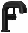 Basico Single Hole Bathroom Faucet with Push Drain