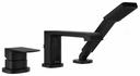 Sobrio Pressure Balance 3-Piece Roman Tub Filler with Hand Shower