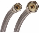 12" Flexible Faucet Connector 3/8" Comp x 1/2" FIP