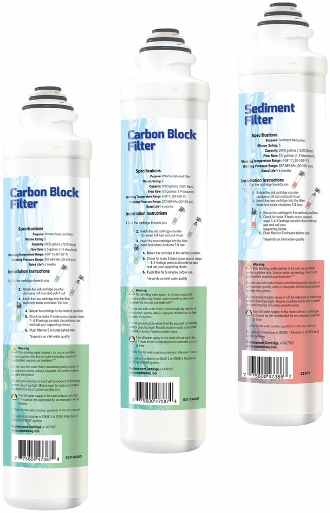 5 Micron Quick Change Sediment Replacement Filter