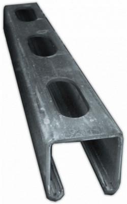 7/8X1-5/8 SHALLOW SLOT'D STRUT 10FT