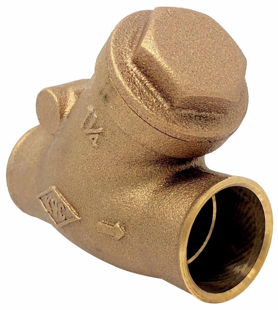 1-1/2 BRONZE CXC SW.CHECK VALVE CL125