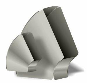 10" x 20" Long Way 90 Degree Duct Elbow