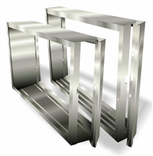 16" x 20" x 1" Filter Rack 1" Track with Door