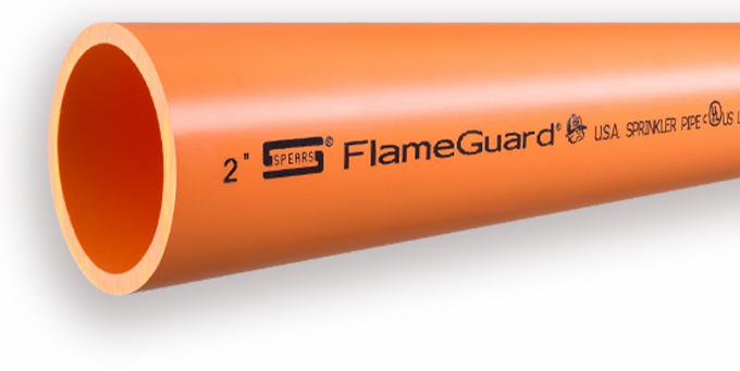 3/4" X 15' FlameGuard CPVC Fire Sprinkler Pipe