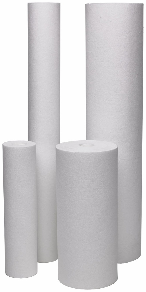 P-PMB-20-5 2.5" x 20" 5 Micron Polypropylene Melt Blown (PMB) Filter Cartridge