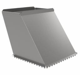 14" x 8" - 12" x 14" Plenum Take Off 4" rise 28 ga