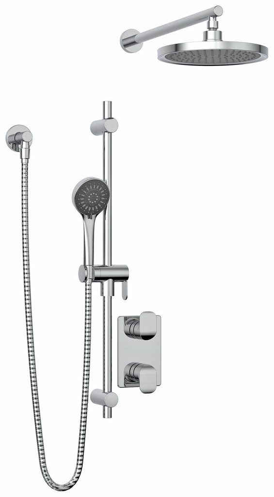 KARA  THERMO VALVE KIT CP SHWHEAD, SLIDERAIL, HS