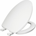 Easy Clean Elongated Toilet Seat