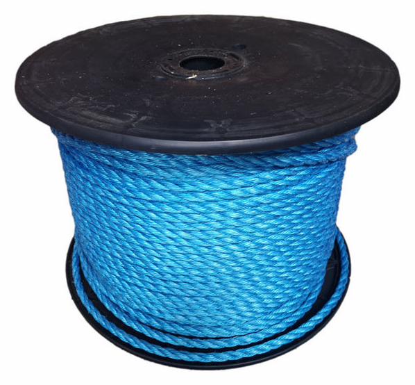 3/8 BLUE SUPERDAN POLY ROPE PER'