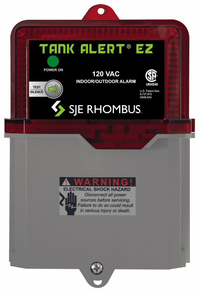 EZ TANK ALERT NO FLOAT TAEZ-01XTB