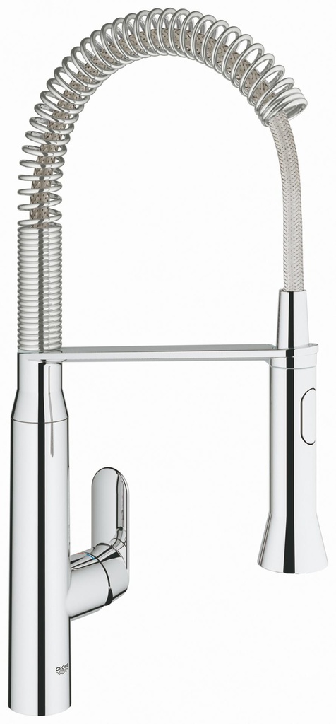 K7 Medium Semi-Pro Kitchen Faucet with Pulldown Spray