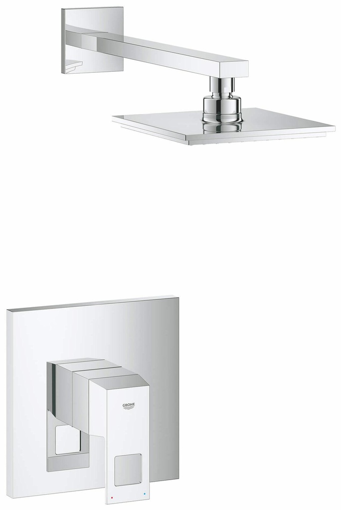 Eurocube Pressure Balance Shower Trim