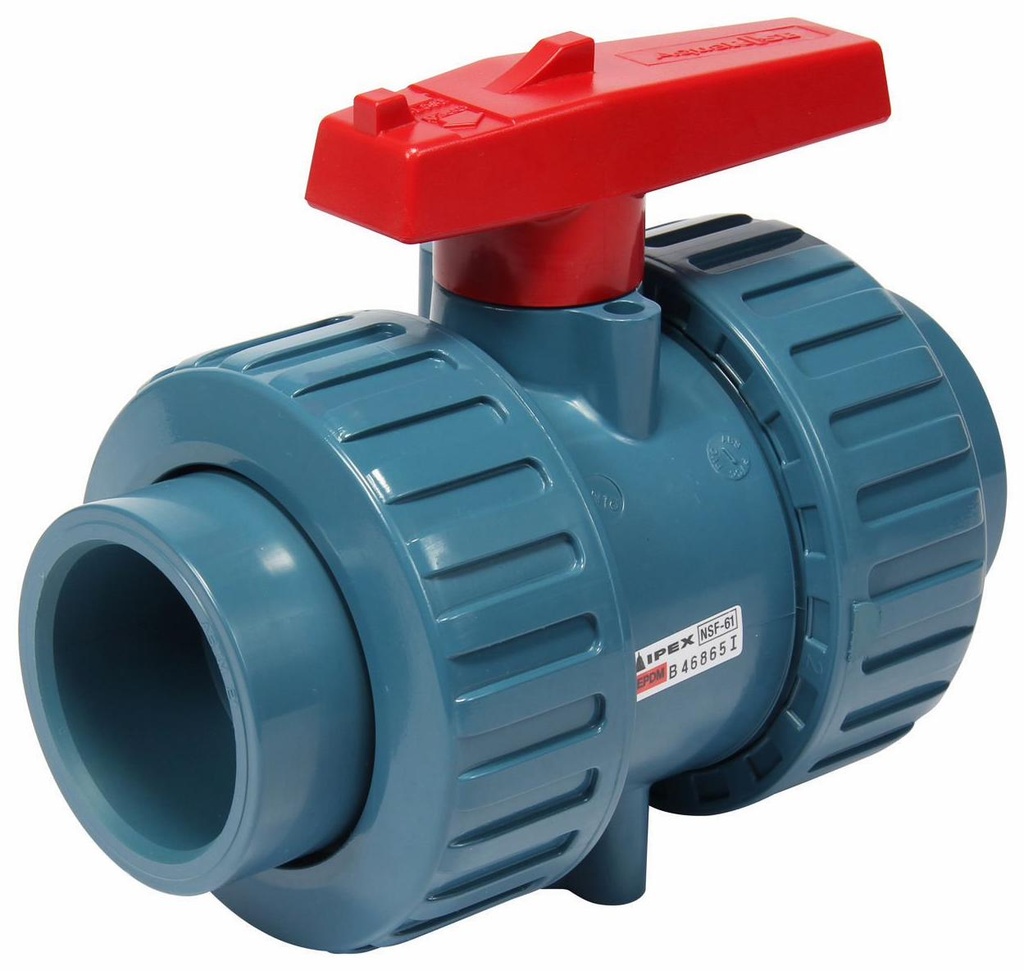 2" CPVC TRUE UNION BALL VALVE EPDM AQUARISE