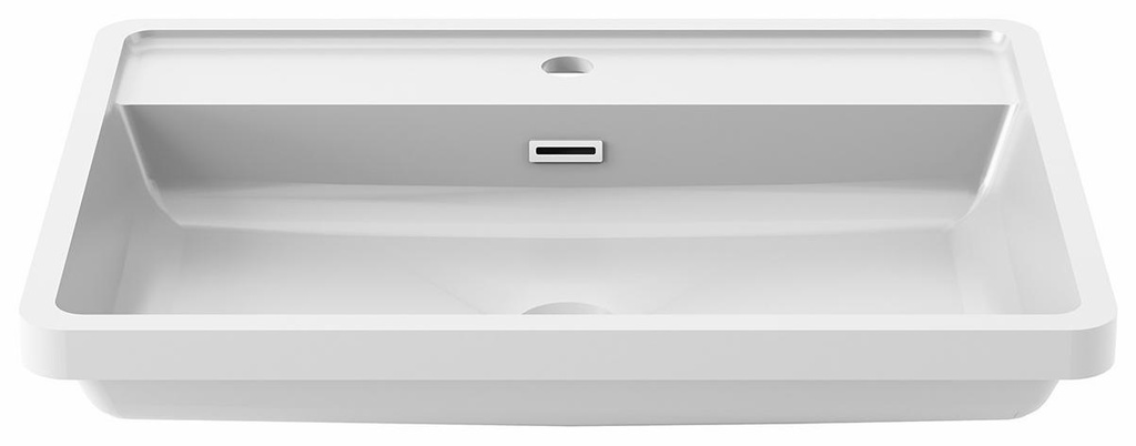 Ekla Single Hole Countertop Bathroom Sink