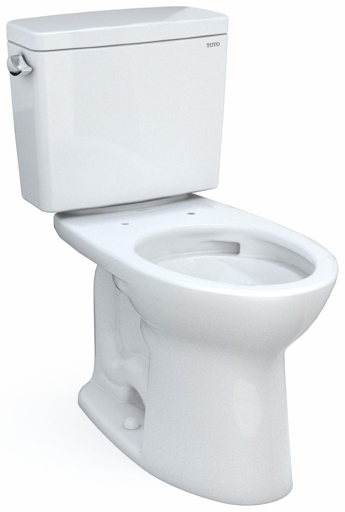 Drake Elongated 1.28 GPF 2-Piece Toilet (Less Seat)